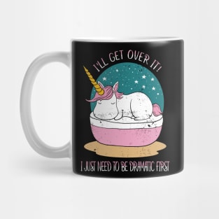 Dramatic Unicorn Mug